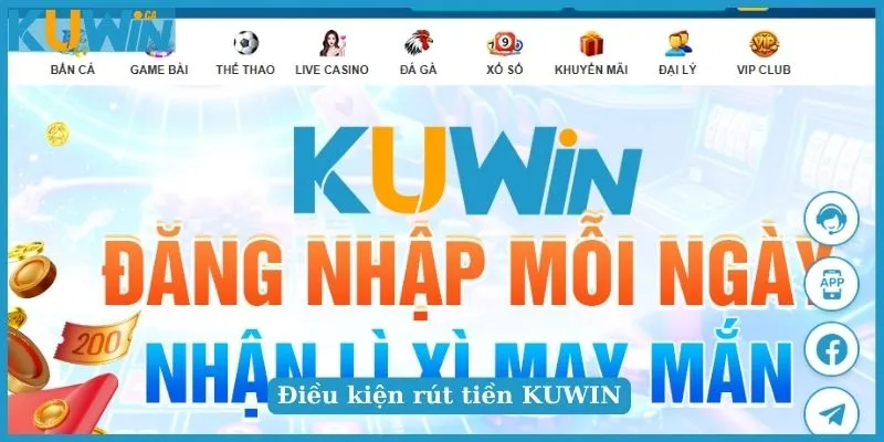 Hướng dẫn rút tiền KUWIN cho tân thủ